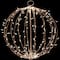 23'' Warm White LED Lighted Christmas Hanging Ball Decoration